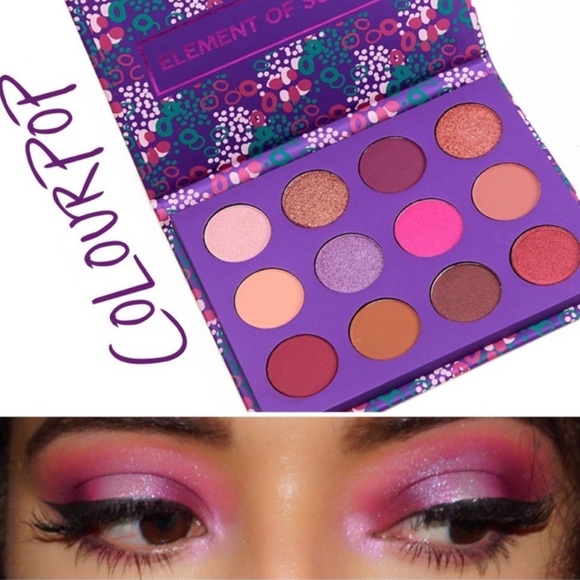 ColourPop Element of Surprise Eyeshadow Palette - Pink and Purple Tones NIB - Picture 1 of 2